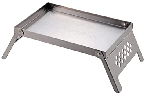 焚き火台 スタンド ミニテーブル カマドダイ B6型用 ステンレス製 UG-3297